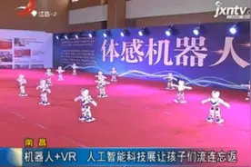 南昌：机器人+VR 人工智能科技展让孩子们流连忘返视频封面