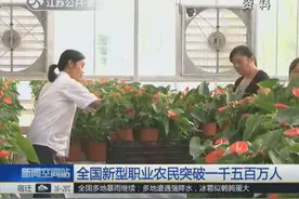 全国新型职业农民突破一千五百万人视频封面