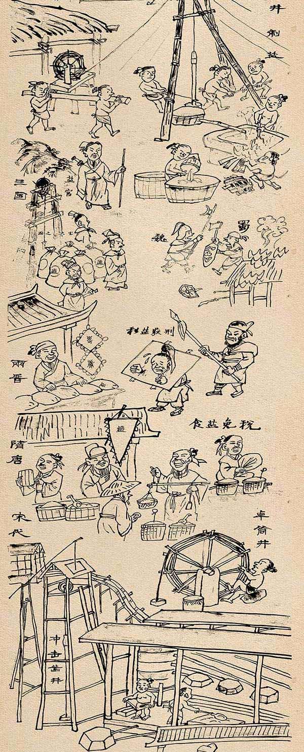 「博物馆时光」“纯手工长图”带你看“盐”的历史