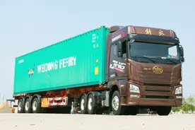 试驾550马力解放JH6牵引车，这才是我想要的车
