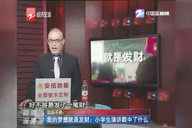 我的梦想就是发财——小学生演讲戳中了什么视频封面