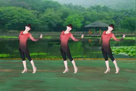 广场舞《秋水伊人》抒情柔美，歌醉舞美，简单好学视频封面