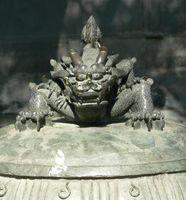 银龙鱼鳞片松起来