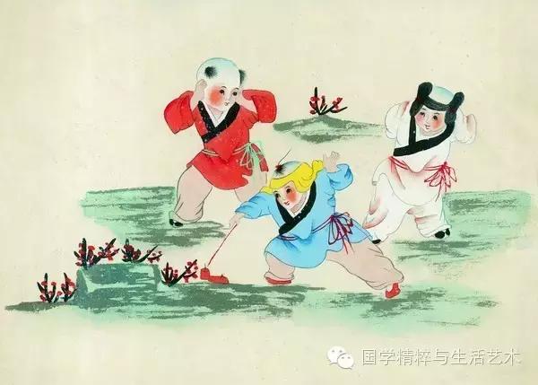 描写儿童生活的古诗词