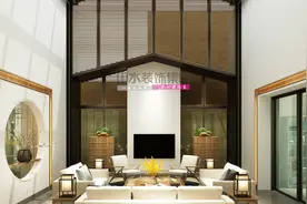 合肥市-高新区绿地乔治庄园小区280m²新中式复式房视频封面