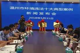 排放污水被罚200万！温州这十大环境违法案敲响警钟图片