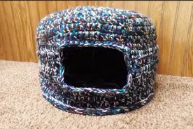 DIY手工编织猫窝教程超简单！赶快学起来吧！