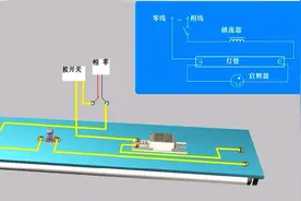 电工基础：日光灯控制原理，镇流器+启辉器作用，原理+实物接线！