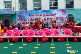 小精灵们童心飞扬，一起走进县第一幼儿园的追梦旅程！图片