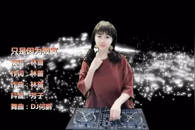 林蔷《只是因为寂寞》DJ何鹏版视频封面