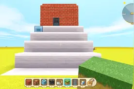 迷你世界教程 做个简单的两用滑梯