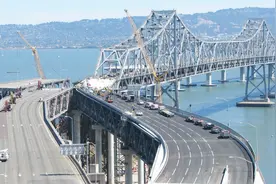美国旧金山海湾大桥，快速看完它的建造过程，这就是现代速度视频封面