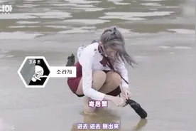全程高萌！宇宙少女 Luda穿越到荒岛，脱袜子装寄居蟹当食物视频封面