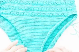 「服饰针织」手把手教会你钩织舒适又抢眼的泳衣（二）