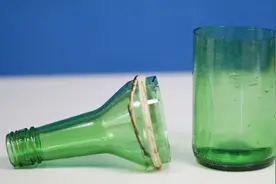 如何快速把啤酒瓶一分为二，这个方法真是聪明，太实用了