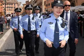 有型有款、有担当，这群中国警察帅到海外！图片