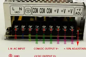 电工入门：开关电源的基本认识，V和ADJ什么意思？小旋钮大作用！视频封面