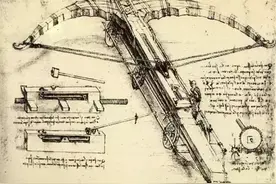 “直升机”、装甲战车和巨弩，达·芬奇为啥要研究这些东西？图片