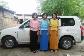 缅甸瓦城这3个女孩不得了！图片