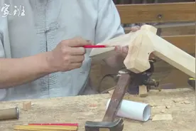 老木匠不用机器照样做内翻马蹄炕桌腿你肯定没看过视频封面