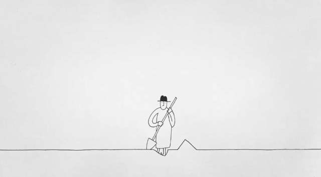 哲思短片《长在花盆的人》，用简笔画描述人生