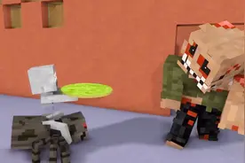 怪物学校：披萨店的工作 僵尸的爷爷来啦！大家是如何接待？视频封面