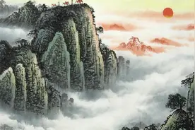 「学习在线」孔子登东山而小鲁，登泰山而小天下图片