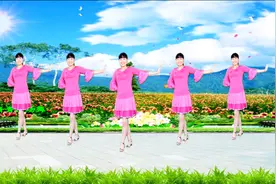 清新时尚广场舞《女人美》旋律欢快，附口令分解视频封面