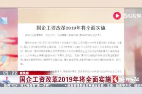 国企工资改革2019年将全面实施视频封面