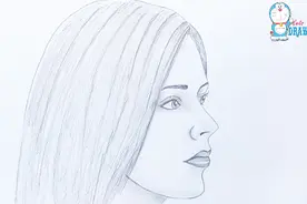 简单的素描人物绘画教程 喜欢绘画的朋友们不要错过呦！视频封面