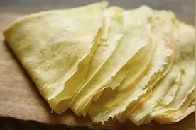 薄如纸的鸡蛋煎饼 难道就是传说中的可丽饼？