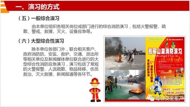 超全消防演练流程培训PPT