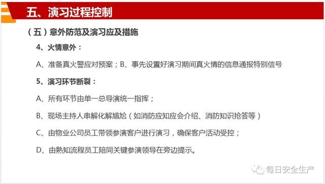 超全消防演练流程培训PPT