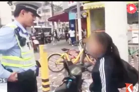 上海：交警马路上飙英语 现场执法处罚违法留学生视频封面