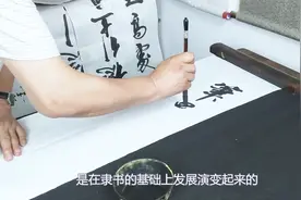 老先生边讲边示范书法五种字体、听完恍然大悟、到底咋讲的？视频封面