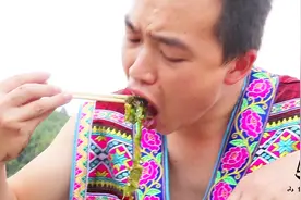 手把手教你在野外做擂辣椒皮蛋，做法容易上手，太美味了