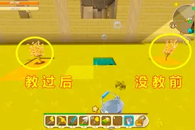 迷你世界联机19：种桃树还是有技巧的哦，还好忆涵姐姐提醒了