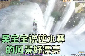 吴宝宝终于来玩逆水寒 看他用轻功给你们体验飞过山和大海的感觉视频封面