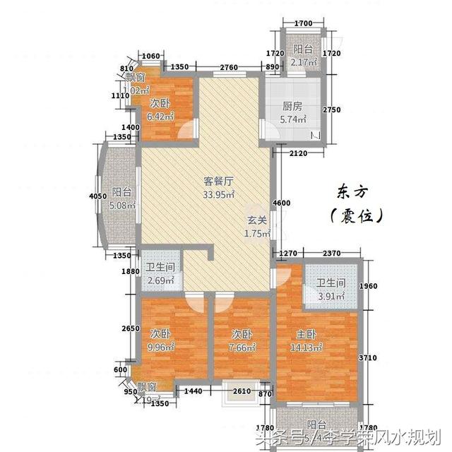 整个房屋缺东北角化解方法