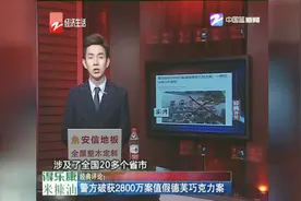 警方破获2800万案值假德芙巧克力案