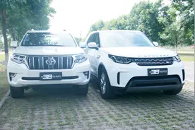 对比测试路虎发现vs丰田普拉多视频封面