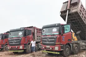 沙场关闭！大量欧曼自卸车出售！又一批卡车司机饭碗要丢了！视频封面