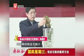 国药星期三：铁皮石斛的服用方法视频封面