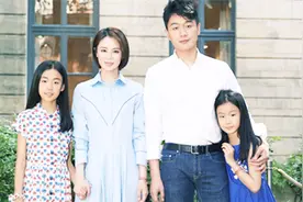 佟大为关悦两女儿亮相时装周 姐姐优雅妹妹烂漫