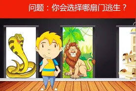 脑力测试；陷入一间黑暗的屋子里，你能找到那扇安全逃生的门吗？