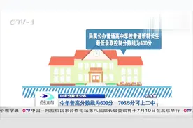 中考分数线公布，706.5分可上二中