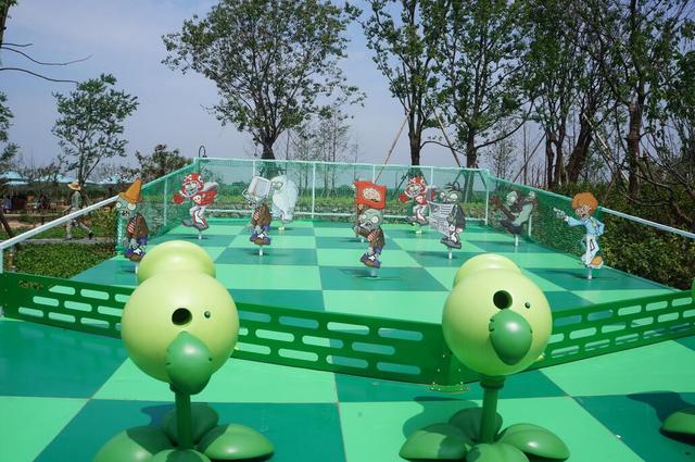 线上游戏故事场景复原，首家植物大战僵尸体验农场落户无锡，距离杭州一个半小时车程