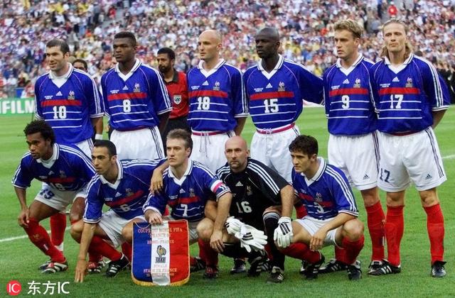 回顾法国队1998年夺冠之路 盼高卢雄鸡二十年后再登顶