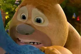 熊熊乐园：咕噜兽来了，孩子都害怕的不得了，原来是大黑熊老师！