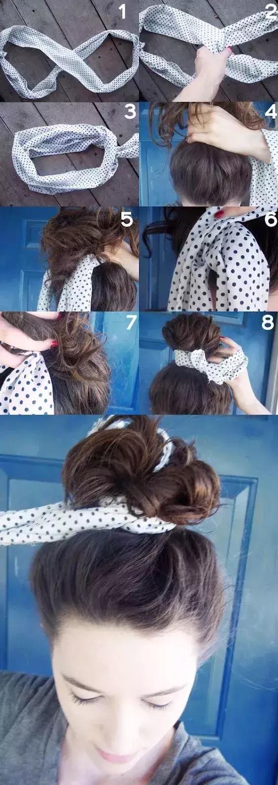 bershka官网 bershka官网插图(72) 脸大不要怕|盘点最全的“瘦脸减龄”发带,内涵实用教学!